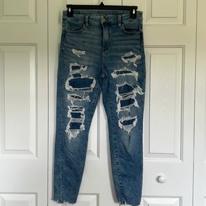 American Eagle Woman’s Curvy Hi-Rise Jeggings